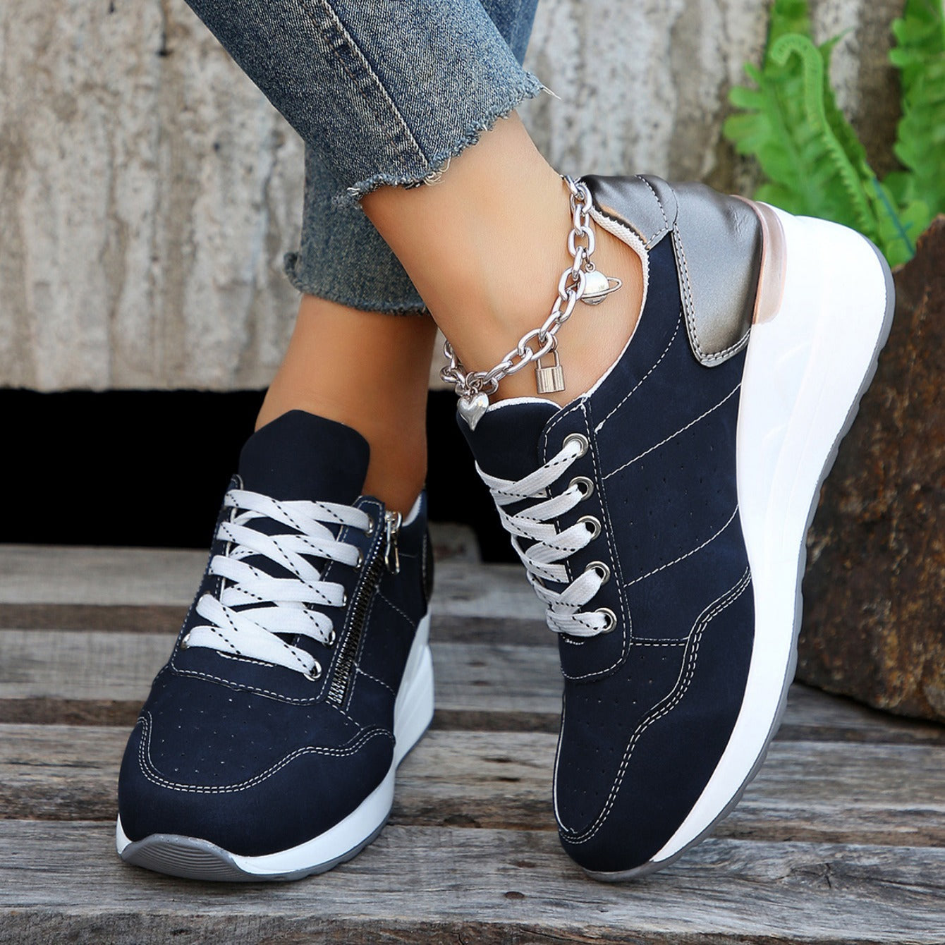 Soft Casual Slip On Sneakers