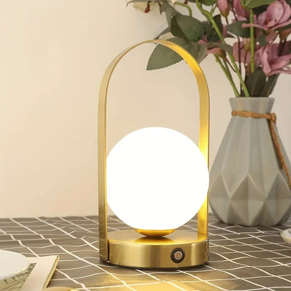 Solar Powered Patio Table Light – Bright Outdoor Lamp