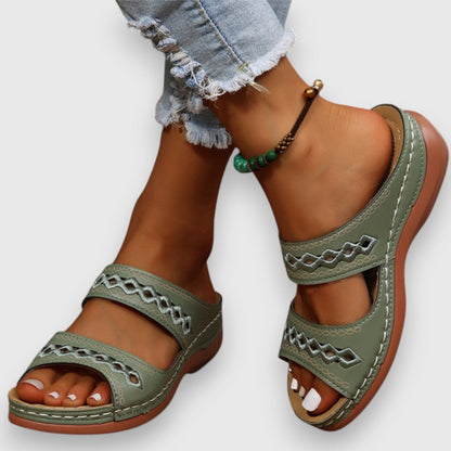 Comfortable Two Strap Sandals