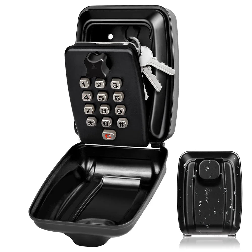 Secure Outdoor Key Lock Box with Combination