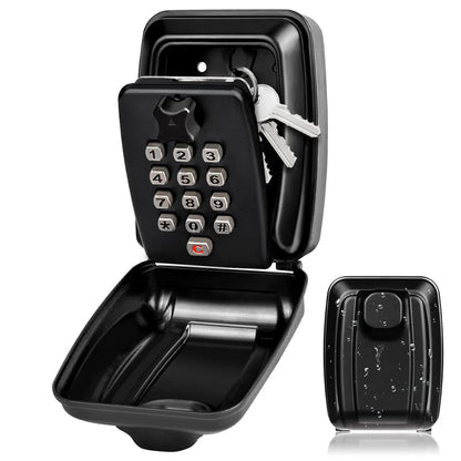 Secure Outdoor Key Lock Box with Combination
