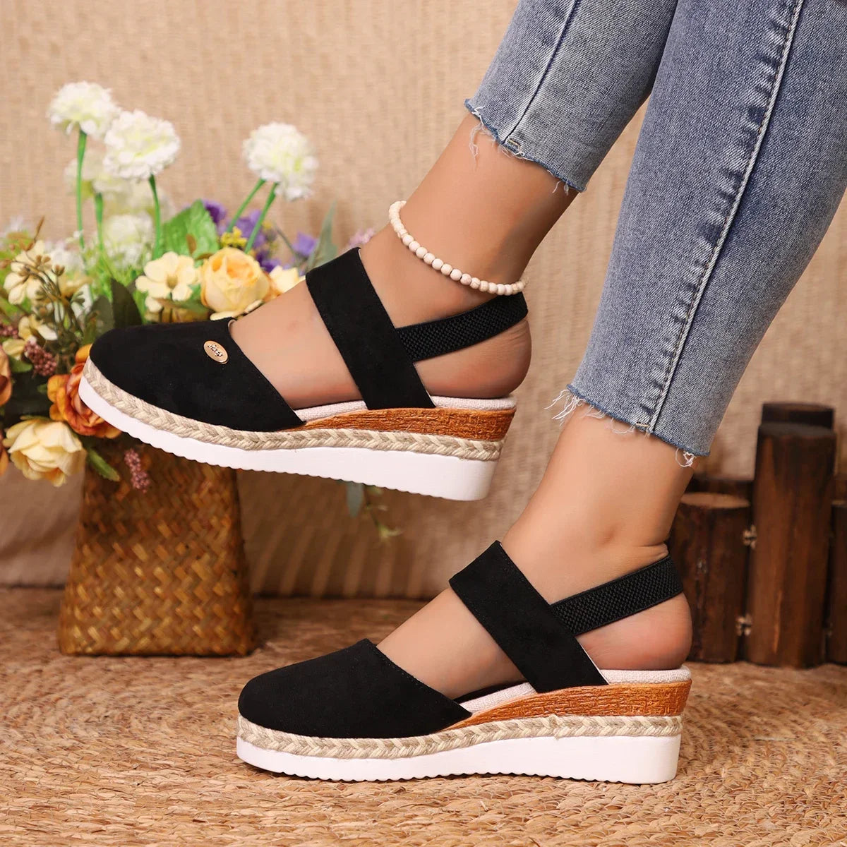Variant image for Wendy Wedge Sandals | Espadrille Wedges for Women-26