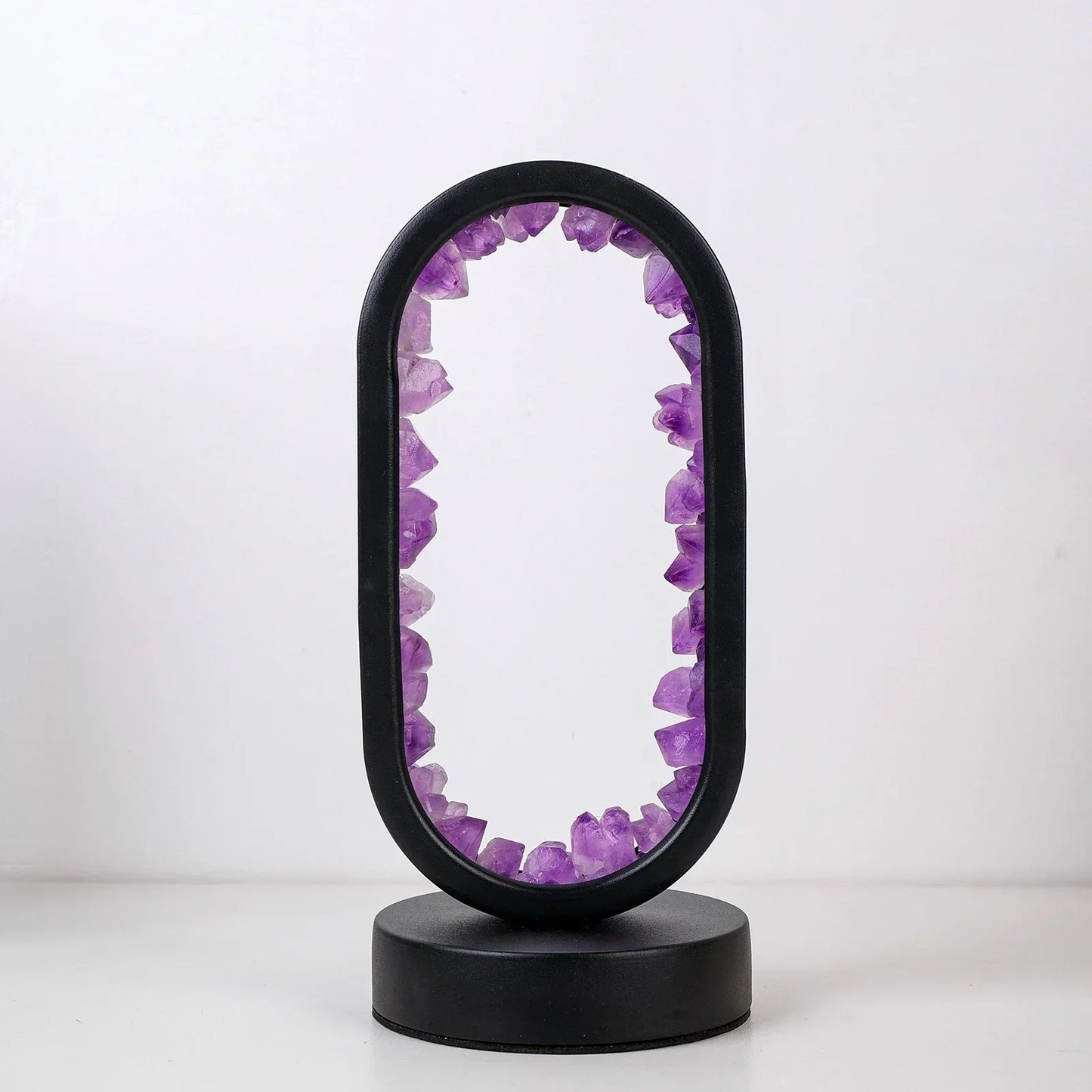 Soothing Purple Amethyst Table Lamp