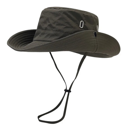 Women's Breathable Summer Sun Hat with Wide Brim Protection