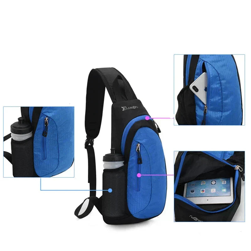 Waterproof Sling Backpack for Hiking and Travel