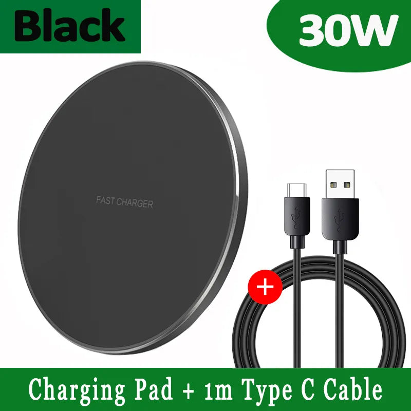 Quick Wireless Charger Pad for iPhone & Android
