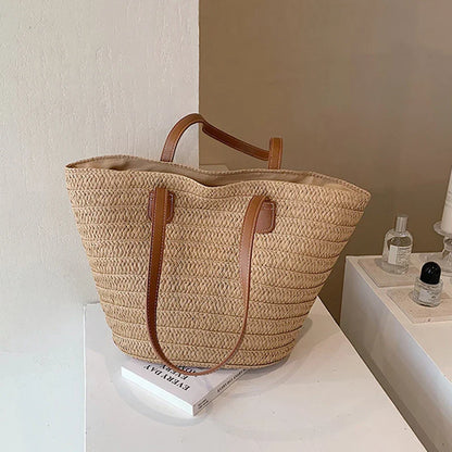 Woven Elegance Tote | Shoulder Bag-1