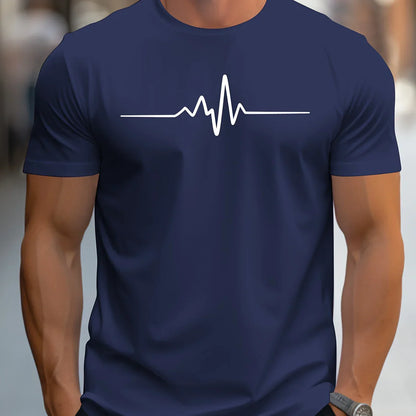 Men's Classic Graphic T-Shirt Comfortable Casual Tee