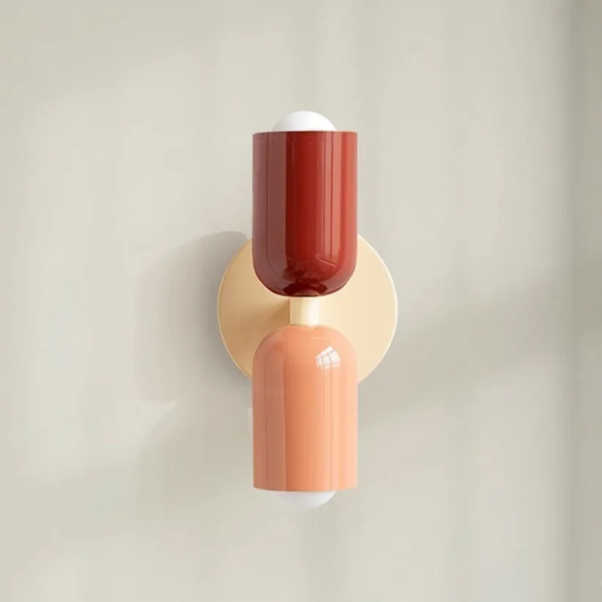 Simple White LED Wall Light