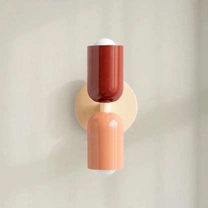 Simple White LED Wall Light