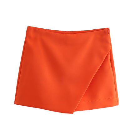 Fashionable Flowy Wrap Skirt