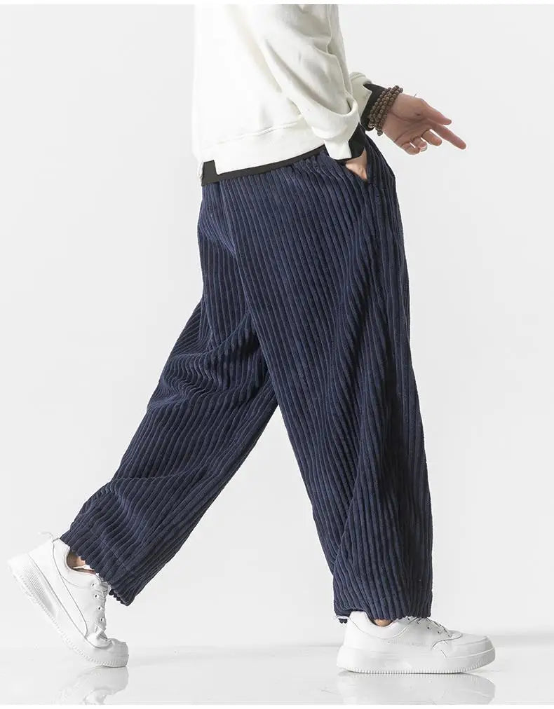 Relaxed Fit Straight Leg Pants