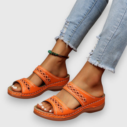 Comfortable Two Strap Sandals