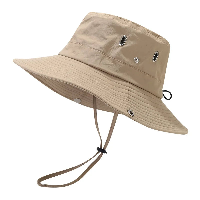 Women's Breathable Summer Sun Hat with Wide Brim Protection