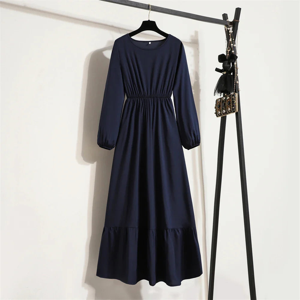 Variant image for Sapphire Floral Maxi Dress | Long Sleeve Maxi Dress for Women-46