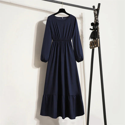 Variant image for Sapphire Floral Maxi Dress | Long Sleeve Maxi Dress for Women-46