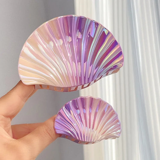 Colorful Ocean Shell Hair Clip for Women Beach Hairstyle - Luxivelle