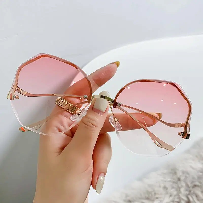 Women's Fashion Large Square Sunglasses