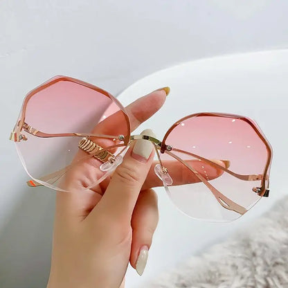 Women's Fashion Large Square Sunglasses