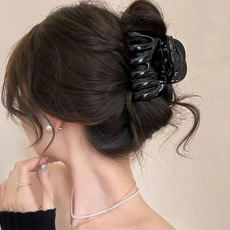 Big Plastic Ponytail Hair Claw Clips for Women Girls