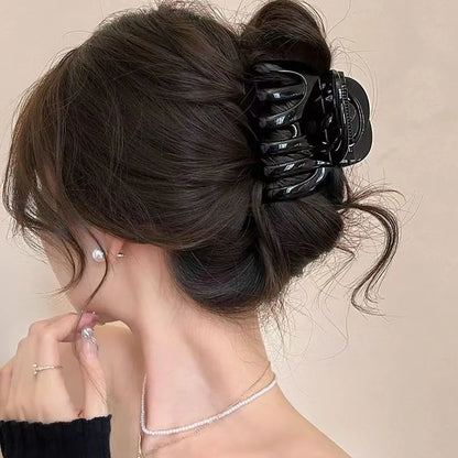 Big Plastic Ponytail Hair Claw Clips for Women Girls