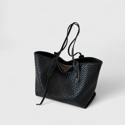 Timeless Natural Fiber Shopping Bag