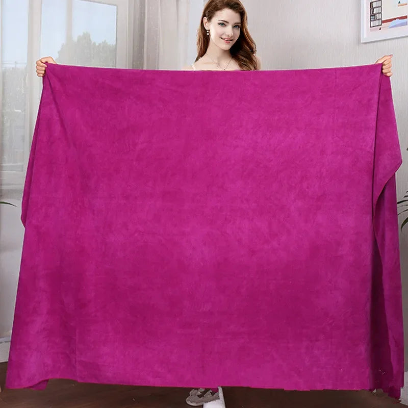 Soft Plush Microfiber Bath Towel