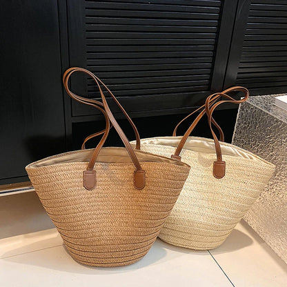 Woven Elegance Tote | Shoulder Bag-4