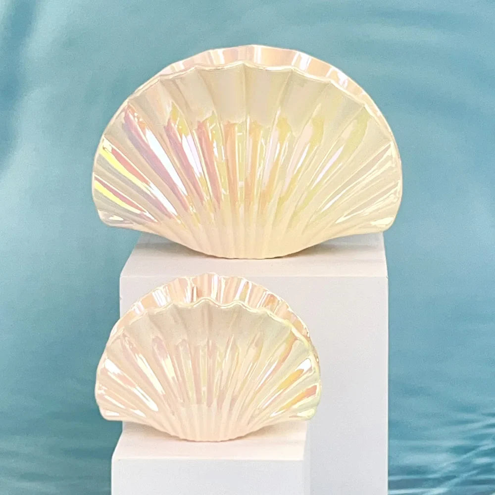 Colorful Ocean Shell Hair Clip for Women Beach Hairstyle
