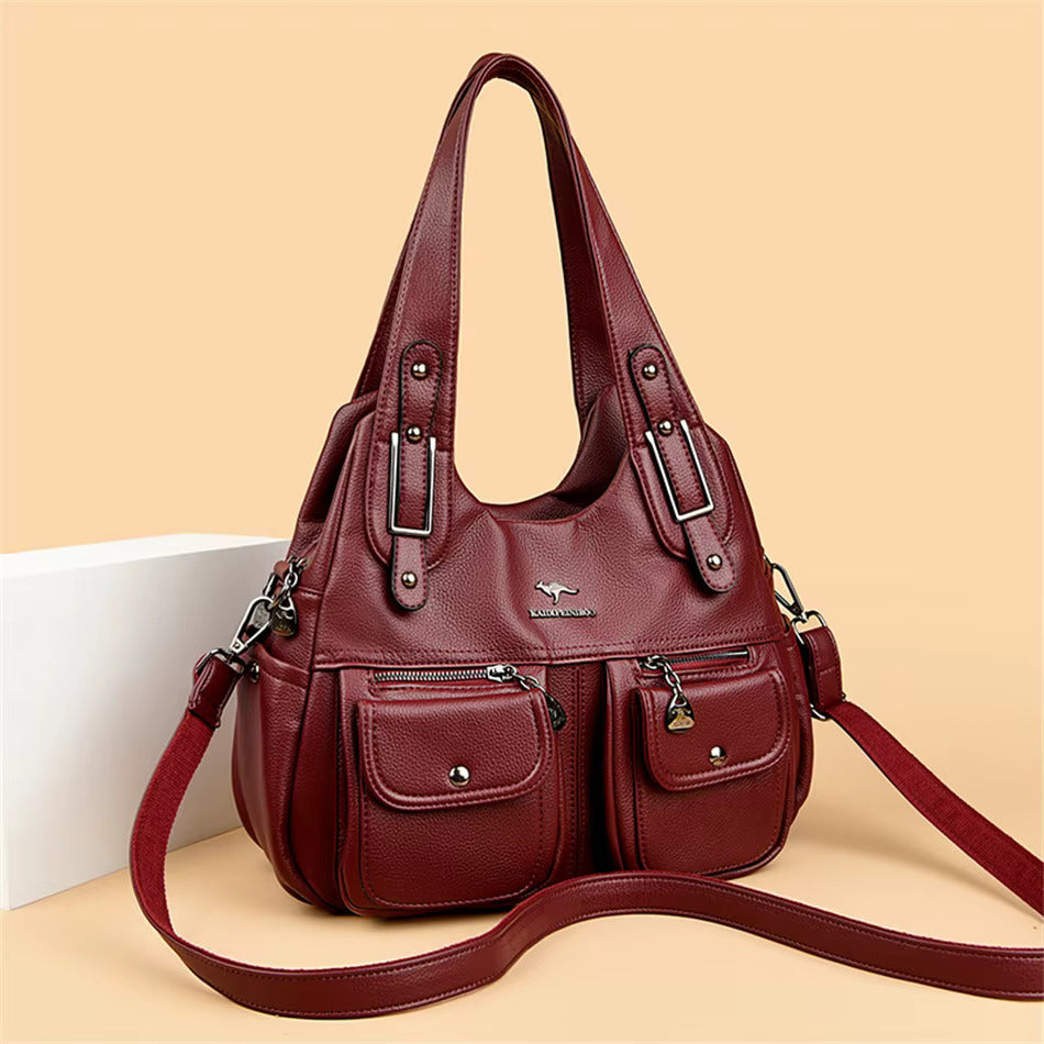 Vintage Style Tote Shoulder Bag