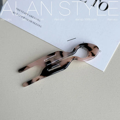 Slim Line Hollow Hair Clip
