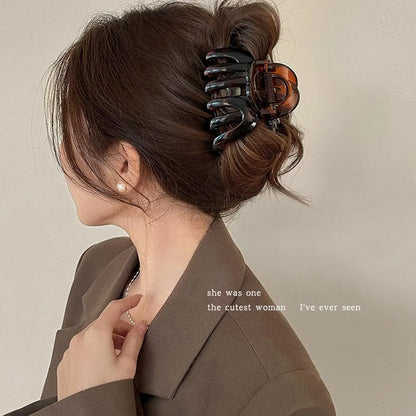 Big Plastic Ponytail Hair Claw Clips for Women Girls