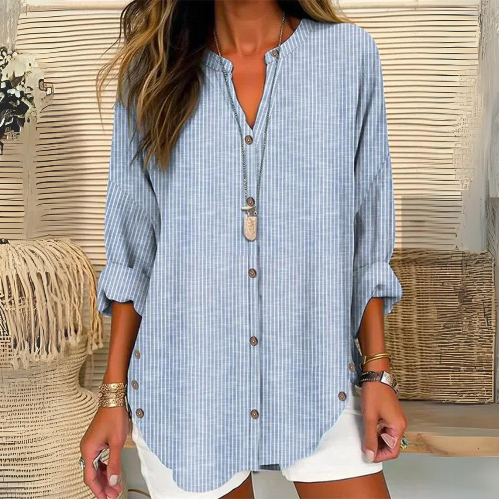 Ladies' Classic Breton Style Tee Shirt - Luxivelle