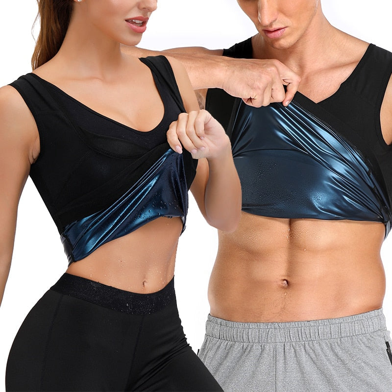 Sweat Slimming Sauna Waist Vest - Luxivelle