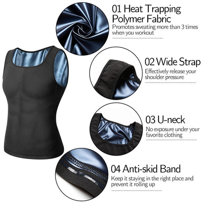 Sweat Slimming Sauna Waist Vest