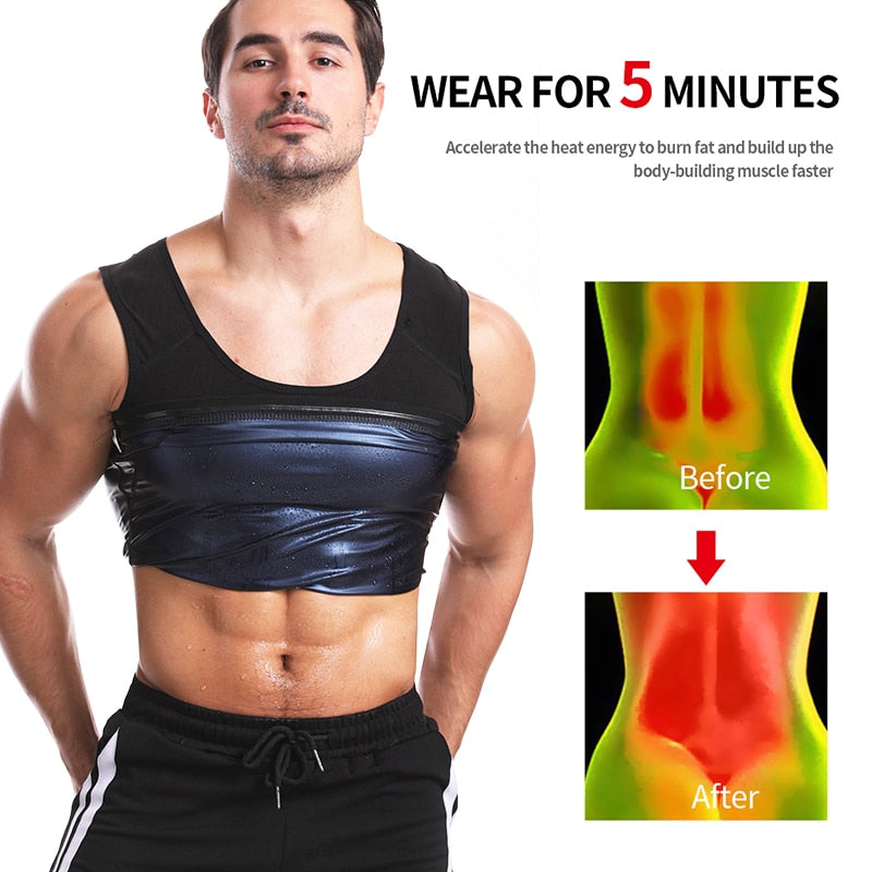 Sweat Slimming Sauna Waist Vest