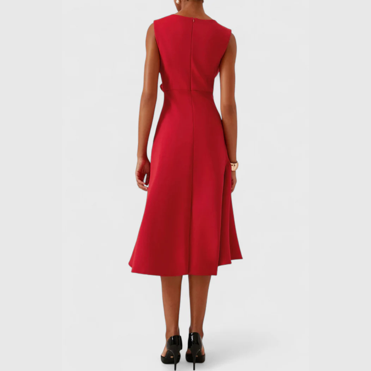 Elegant Flowy Midi Dress