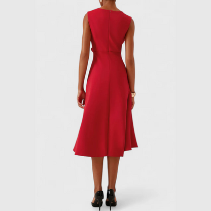 Elegant Flowy Midi Dress