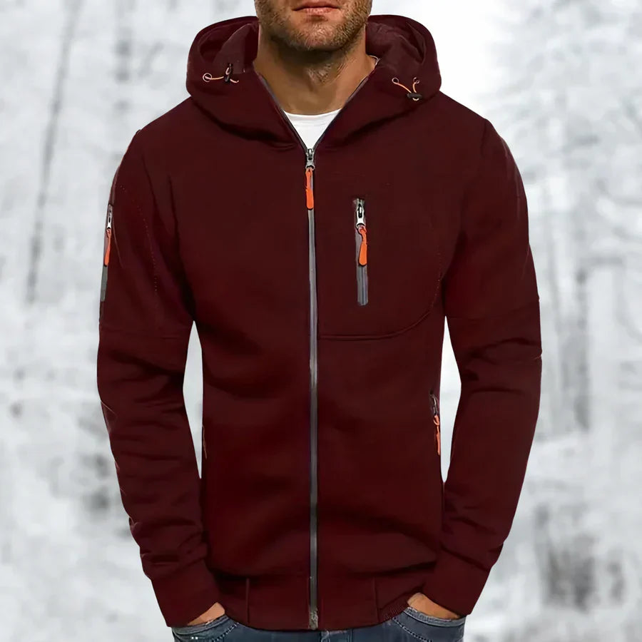 Sleek Waterproof Hoodie for Men