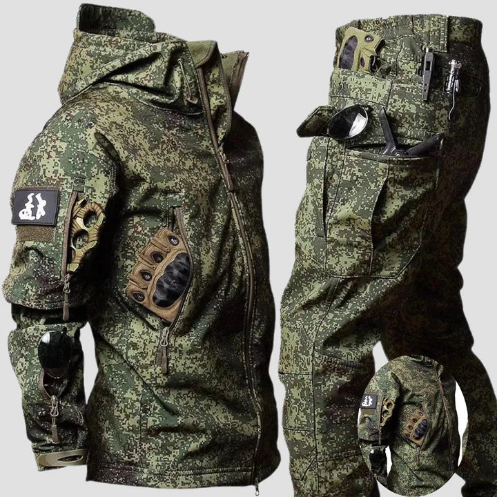Waterproof Outdoor Survival Jacket and Pants Set - Luxivelle
