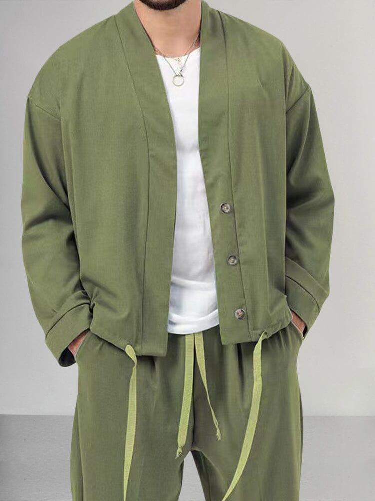 Men's Comfortable 2-Piece Sports Tracksuit Set
