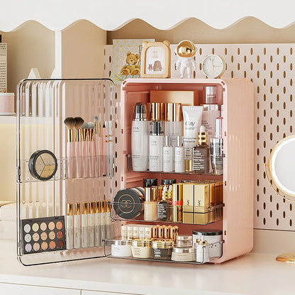 Premium Makeup Case - Compact Cosmetic Storage Box - Luxivelle