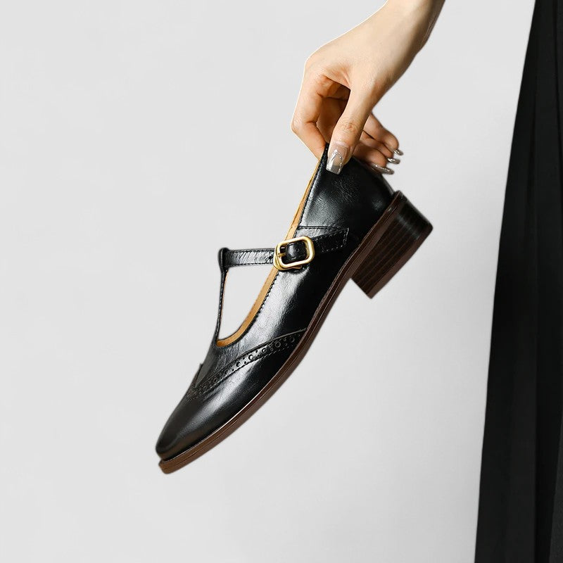 Comfortable Flat Mary Jane Shoes