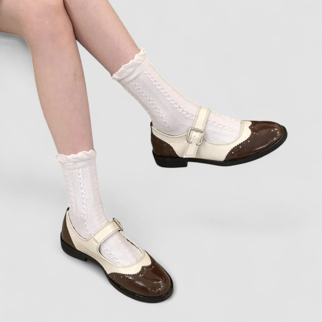 Classic Mary Jane Flat Shoes
