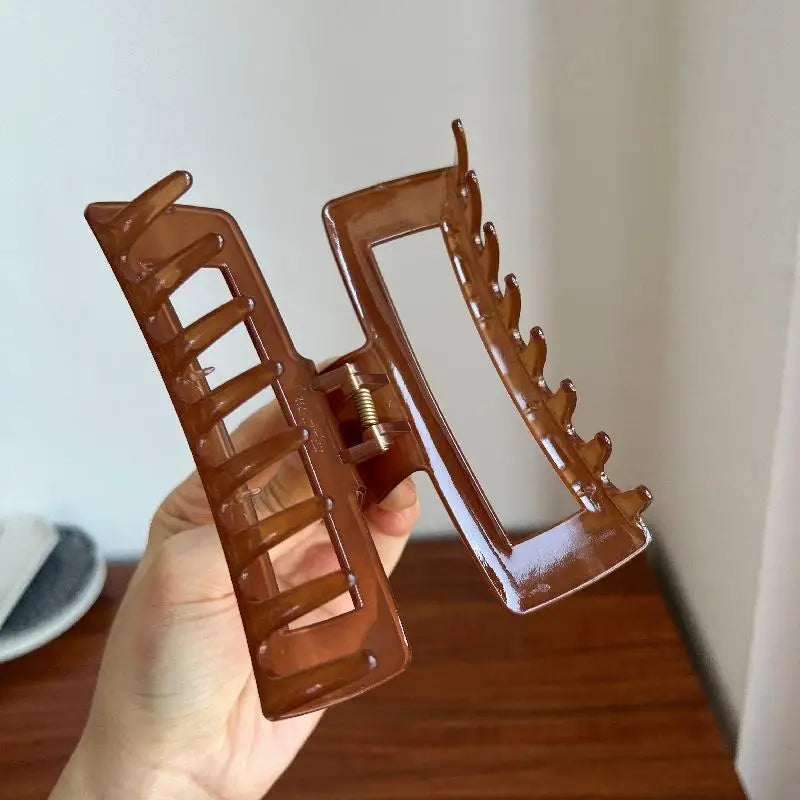Large Hair Clips for Thick Hair Women Geometric Claw Accessory