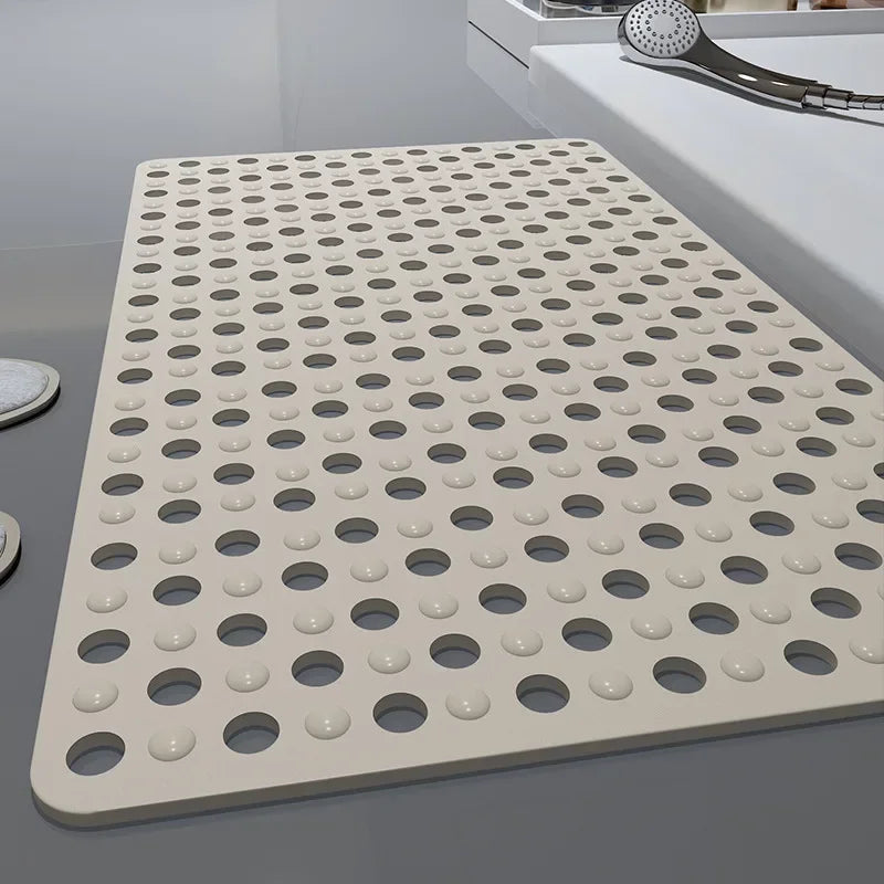 Safe Grip Shower Mat with Slip Resistant Bottom