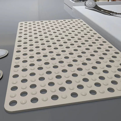 Safe Grip Shower Mat with Slip Resistant Bottom