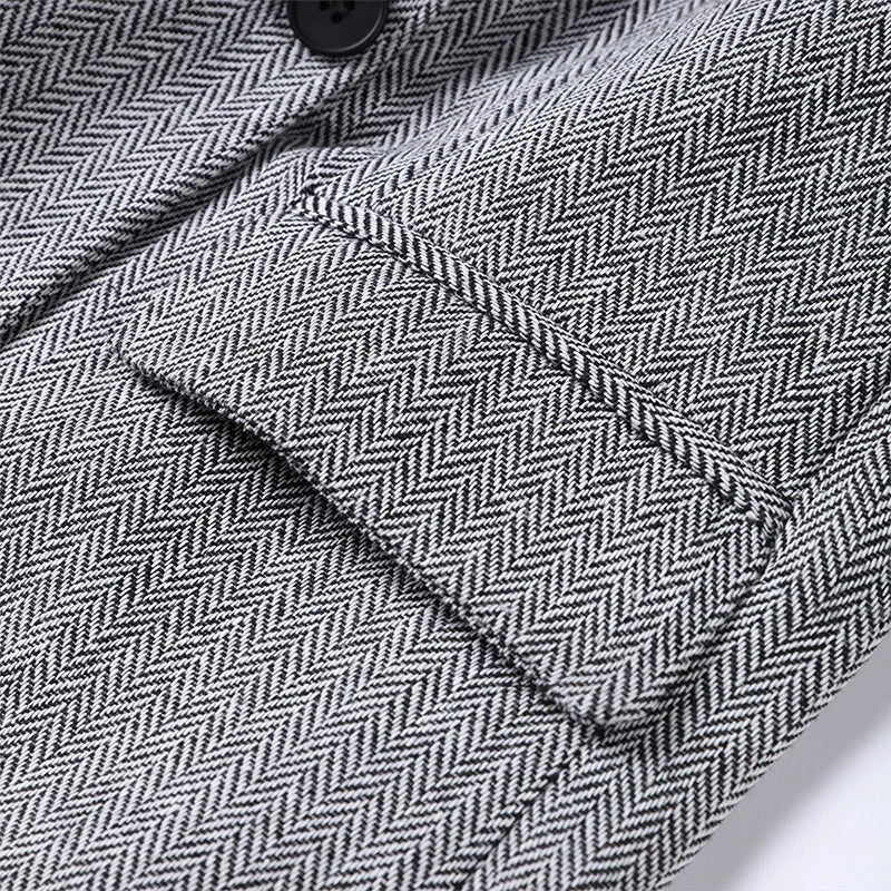 Classic Fit 3 Piece Suit Set