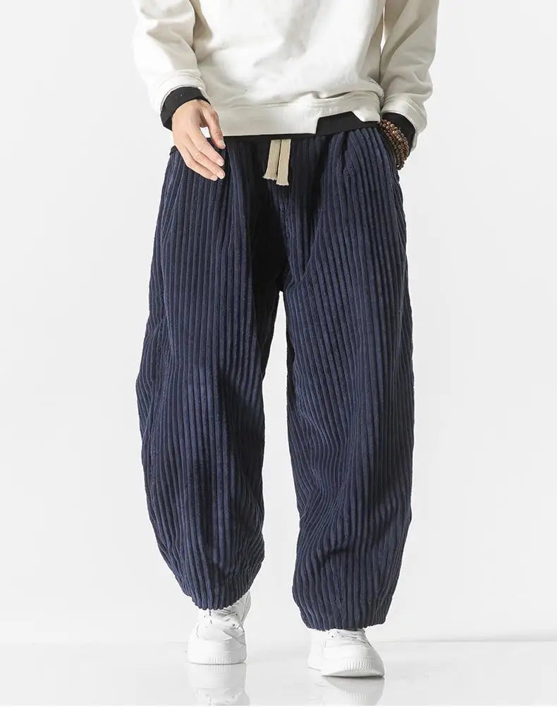 Relaxed Fit Straight Leg Pants