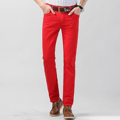 Regular Fit Solid Color Trousers - Luxivelle